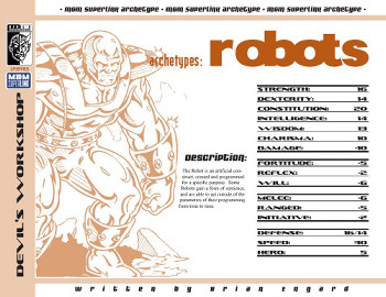 Couverture de Archetypes : Robots