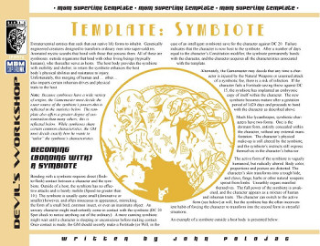 Couverture de Template : Symbiote