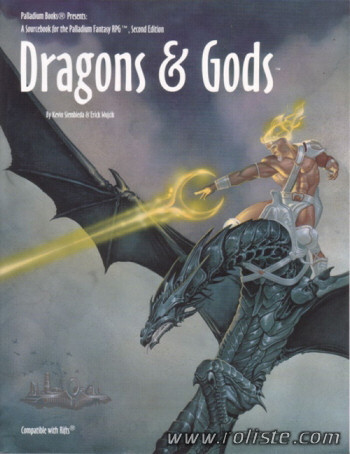 Couverture de Dragons and Gods