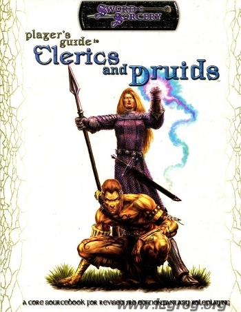 Couverture de Player's Guide to Clerics and Druids