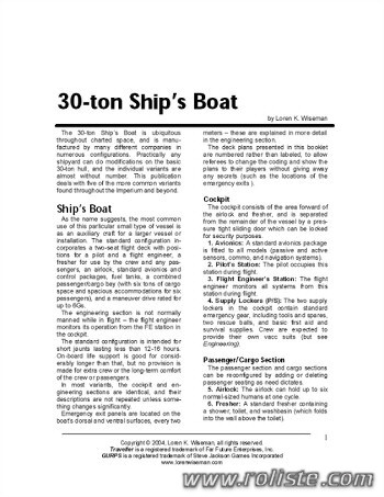 Couverture de 30-ton Ship's Boat