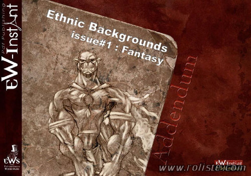 Couverture de Ethnic Background Issue #1 : Fantasy
