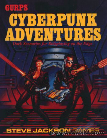 Couverture de Cyberpunk Adventures