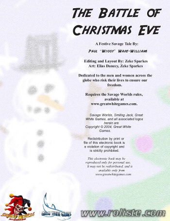 Couverture de Battle of Christmas Eve (The)