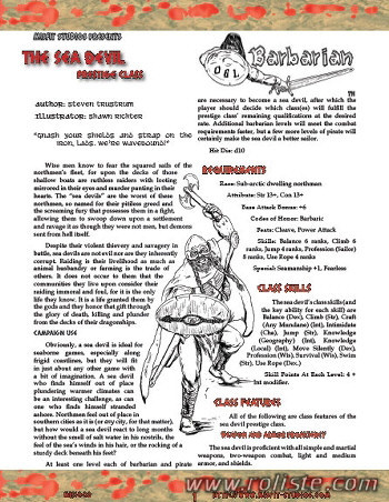 Couverture de Sea Devil