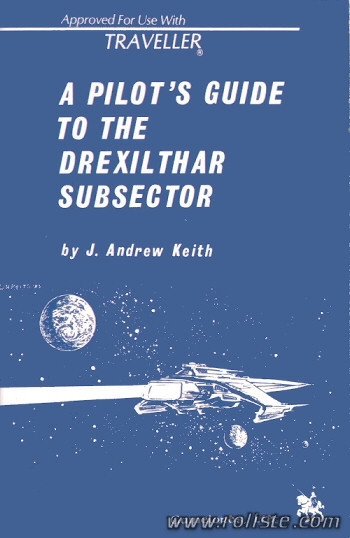 Couverture de Pilot's Guide to the Drexilthar Subsector (A)