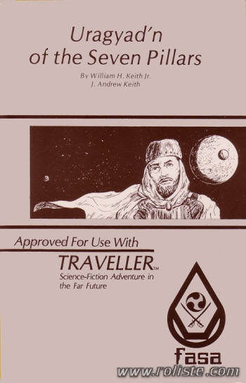 Couverture de Uragyad'n of the Seven Pillars