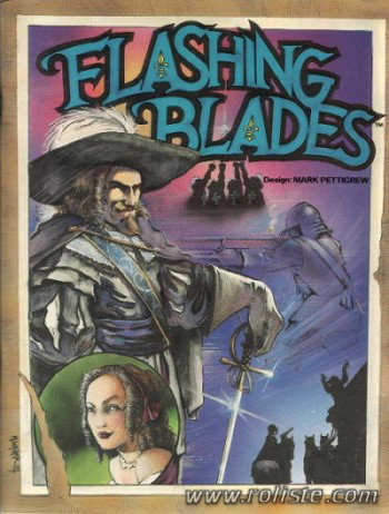 Couverture de Flashing Blades