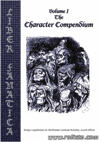 Couverture de Liber Fanatica Volume I : the Character Compendium