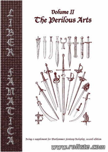 Couverture de Liber Fanatica Volume II : the Perilous Arts