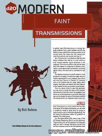 Couverture de Grim Frequencies 2 : Faint Transmissions