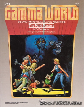Couverture de GW4 - The Mind Masters