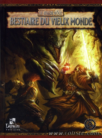 Couverture de Bestiaire du Vieux Monde