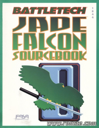 Couverture de Jade Falcon Sourcebook