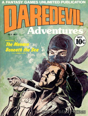 Couverture de Daredevil Adventures Vol. 2 No. 2 Featuring The Menace Beneath the Sea