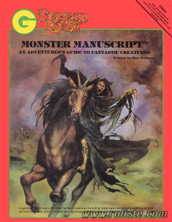 Couverture de Monster Manuscript