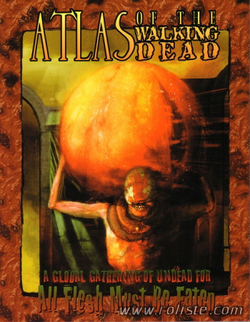 Couverture de Atlas of the Walking Dead