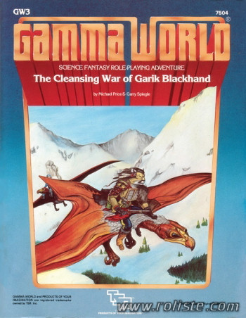 Couverture de GW3 - The Cleansing War of Garik Blackhand