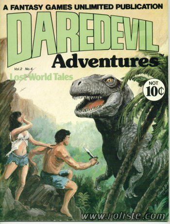 Couverture de Daredevil Adventures Vol. 2 No. 4 : Lost World Tales