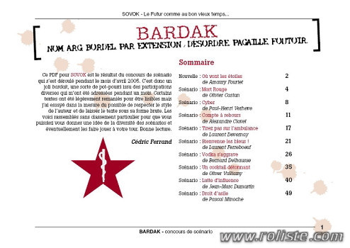Couverture de Bardak