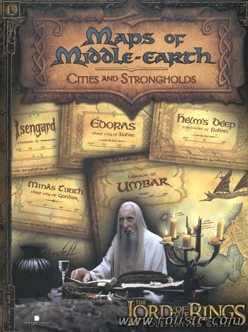 Couverture de Maps of Middle-Earth, Volume 2