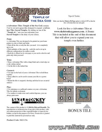Couverture de Temple of the Sea God