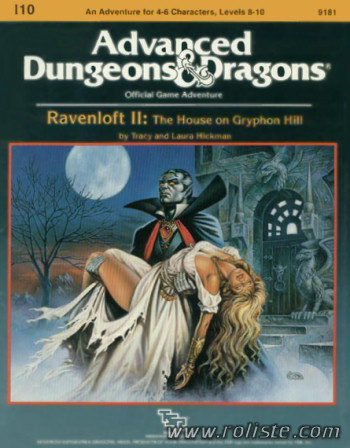 Couverture de I10 - Ravenloft II : the House on Gryphon Hill