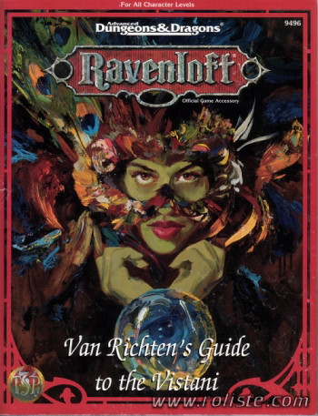 Couverture de RR12 - Van Richten's Guide to the Vistani