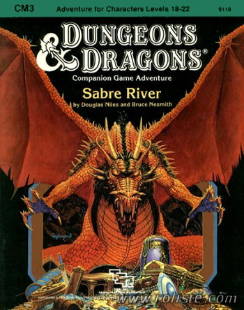 Couverture de CM3 - Sabre River