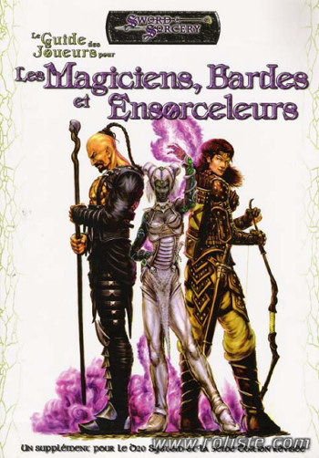 Couverture de Guide des Joueurs pour les Magiciens, Bardes et Ensorceleurs (Le)