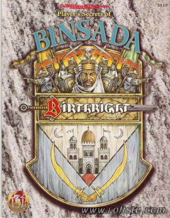 Couverture de Player's Secrets of Binsada