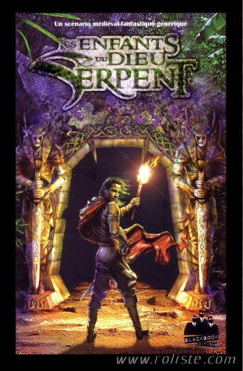 Couverture de Enfants du Dieu Serpent (Les)