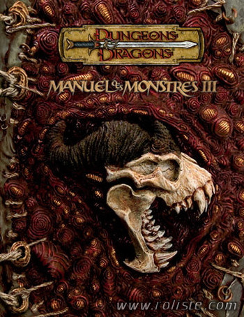 Couverture de Manuel des Monstres III