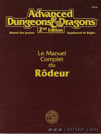Couverture de MJSR11 - Le Manuel Complet du Rôdeur