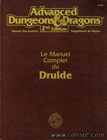 Couverture de MJSR13 - Le Manuel Complet du Druide