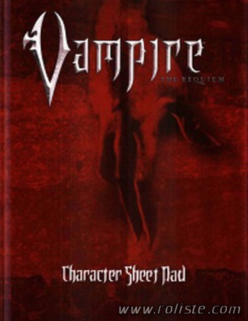 Couverture de Character Sheet Pad