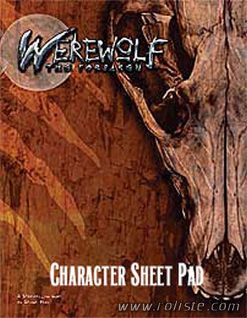 Couverture de Character Sheet Pad