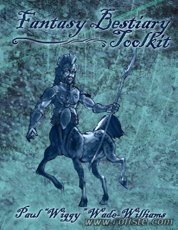 Couverture de Fantasy Bestiary Toolkit