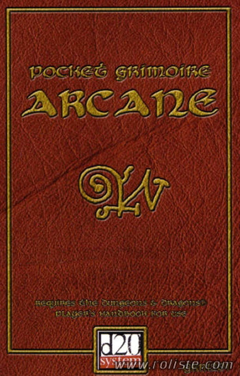 Couverture de Pocket Grimoire : Arcane