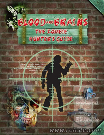 Couverture de Blood and Brains : The Zombie Hunter's Guide
