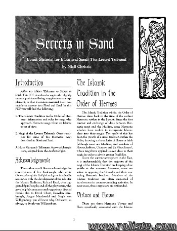 Couverture de Secrets in Sand