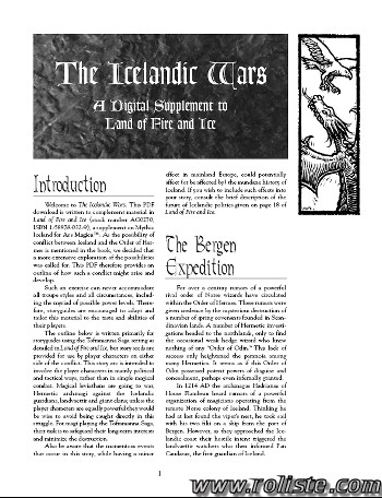 Couverture de Icelandic Wars (The)