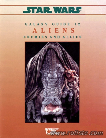 Couverture de Galaxy Guide 12 : Aliens - Ennemies and Allies