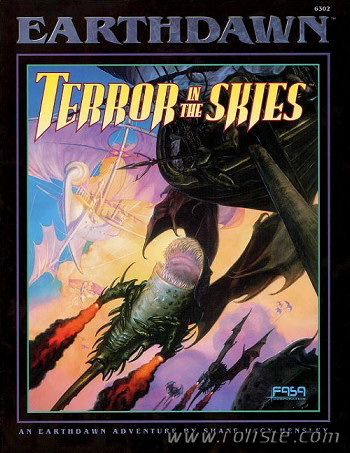 Couverture de Terror in the Skies
