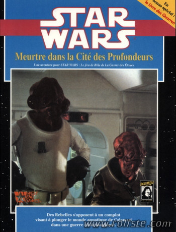 Couverture de Meurtre dans la Cité des Profondeurs