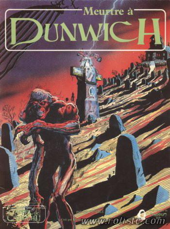 Couverture de Meurtre à Dunwich