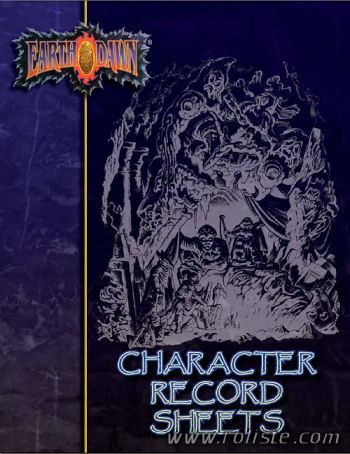 Couverture de Character Record Sheets