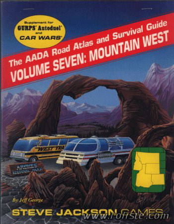 Couverture de AADA Road Atlas and Survival Guide Volume 7