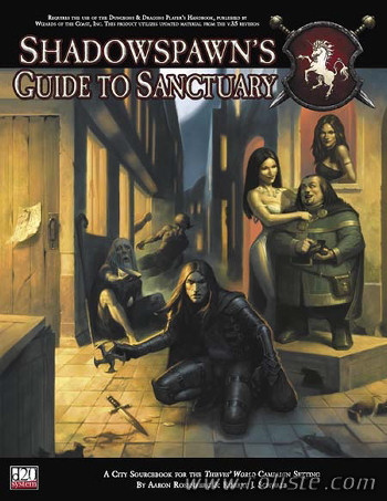 Couverture de Shadowspawn's Guide to Sanctuary