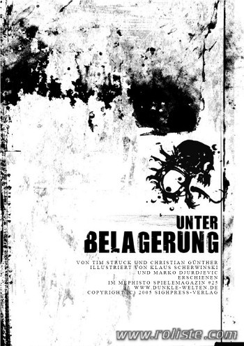 Couverture de Unter Belagerung